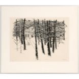 Signed Letty, house in a winter landscape