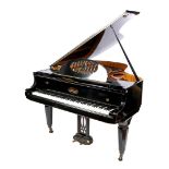 Piano / grand piano in black case, Rud Ibach Sohn