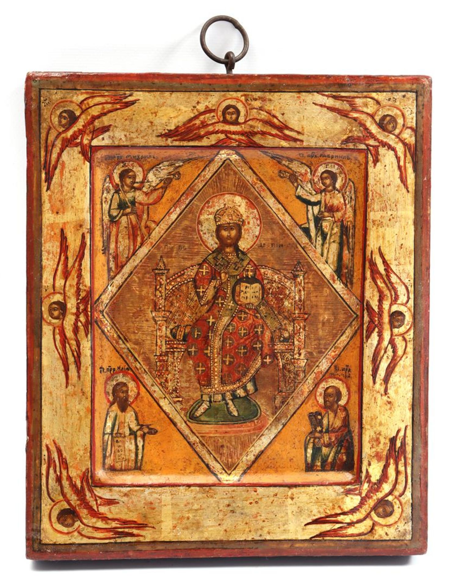 Double-sided icon of Mother of God 