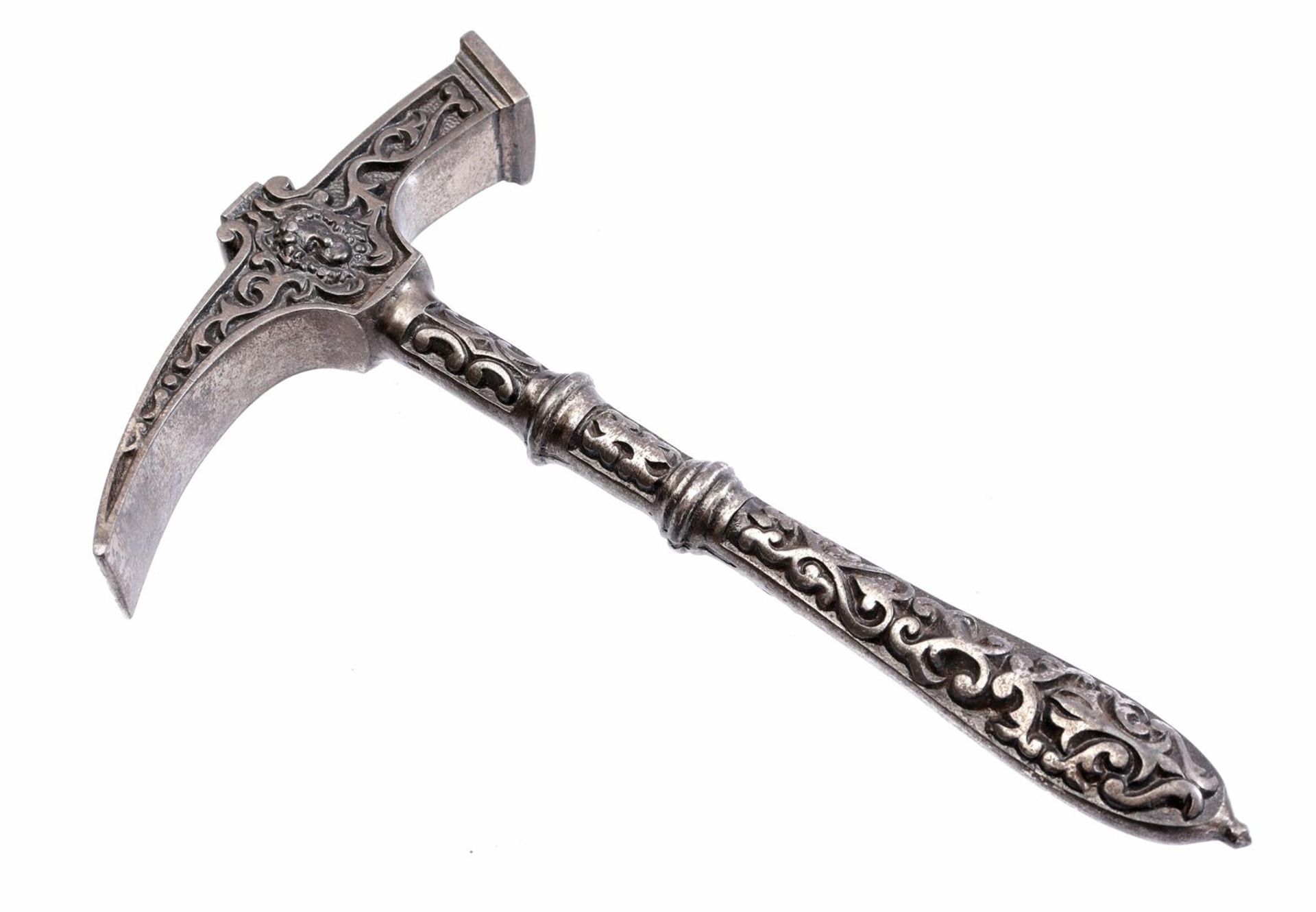 Charles Hennig miniature metal pickaxe