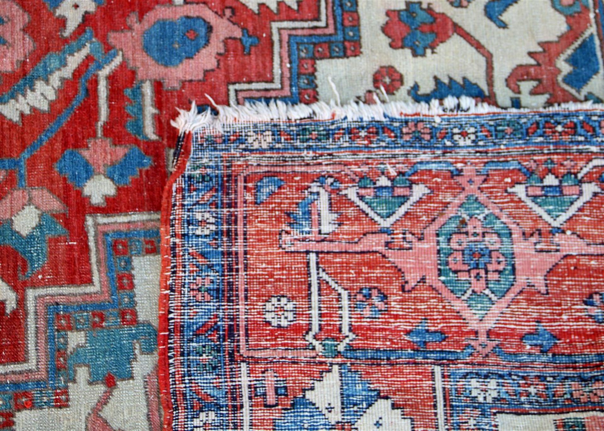 Hand-knotted oriental carpet, Heriz - Bild 4 aus 7