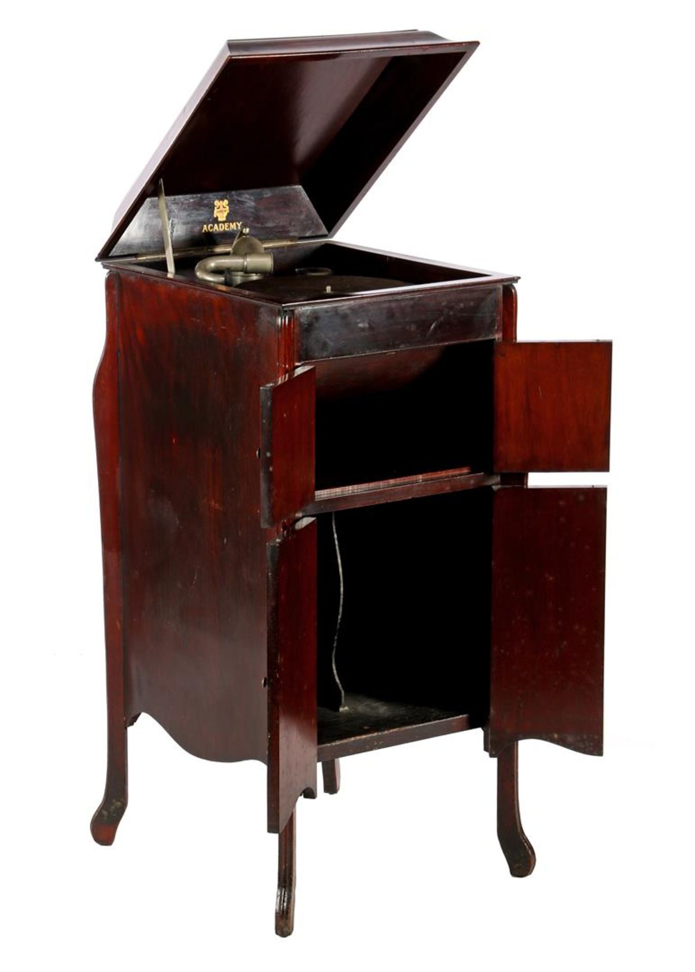 Academy gramophone in mahogany furniture