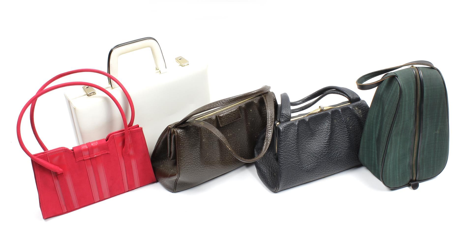 5 various ladies handbags