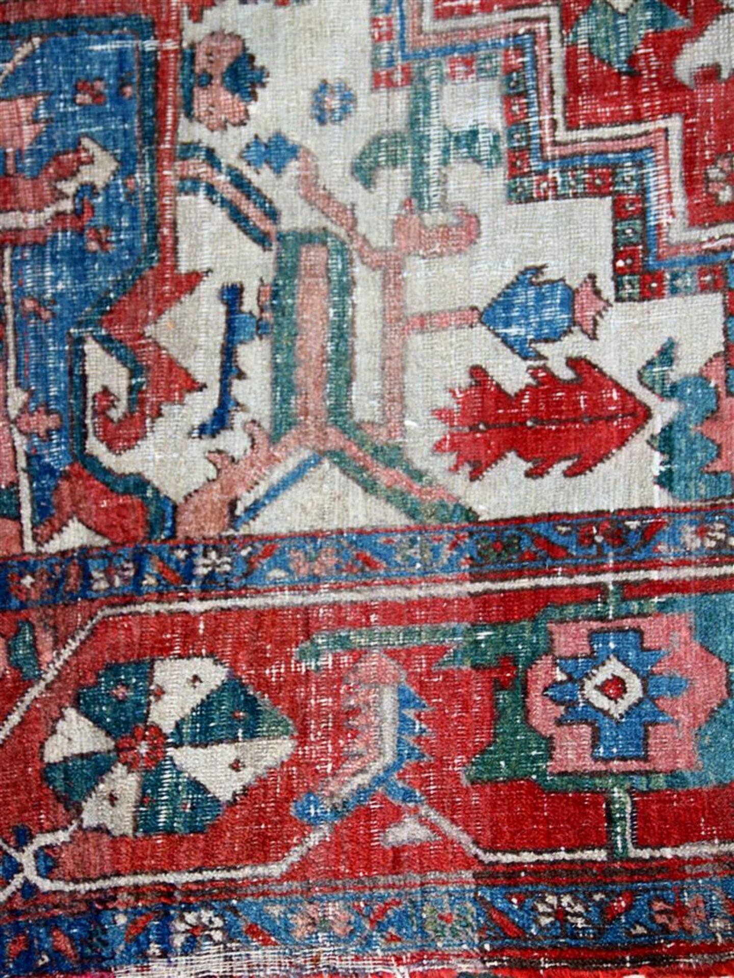 Hand-knotted oriental carpet, Heriz - Bild 7 aus 7