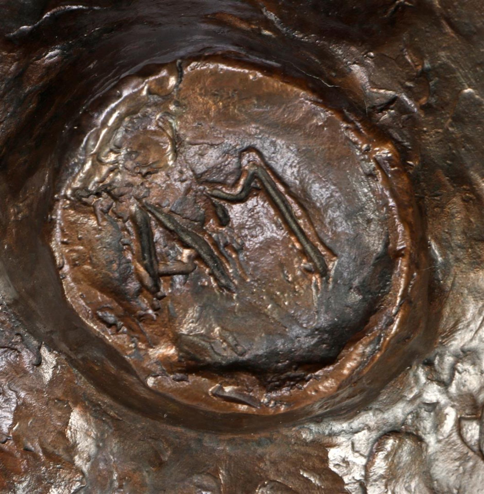 Monogram AM, bronze sculpture - Bild 5 aus 5