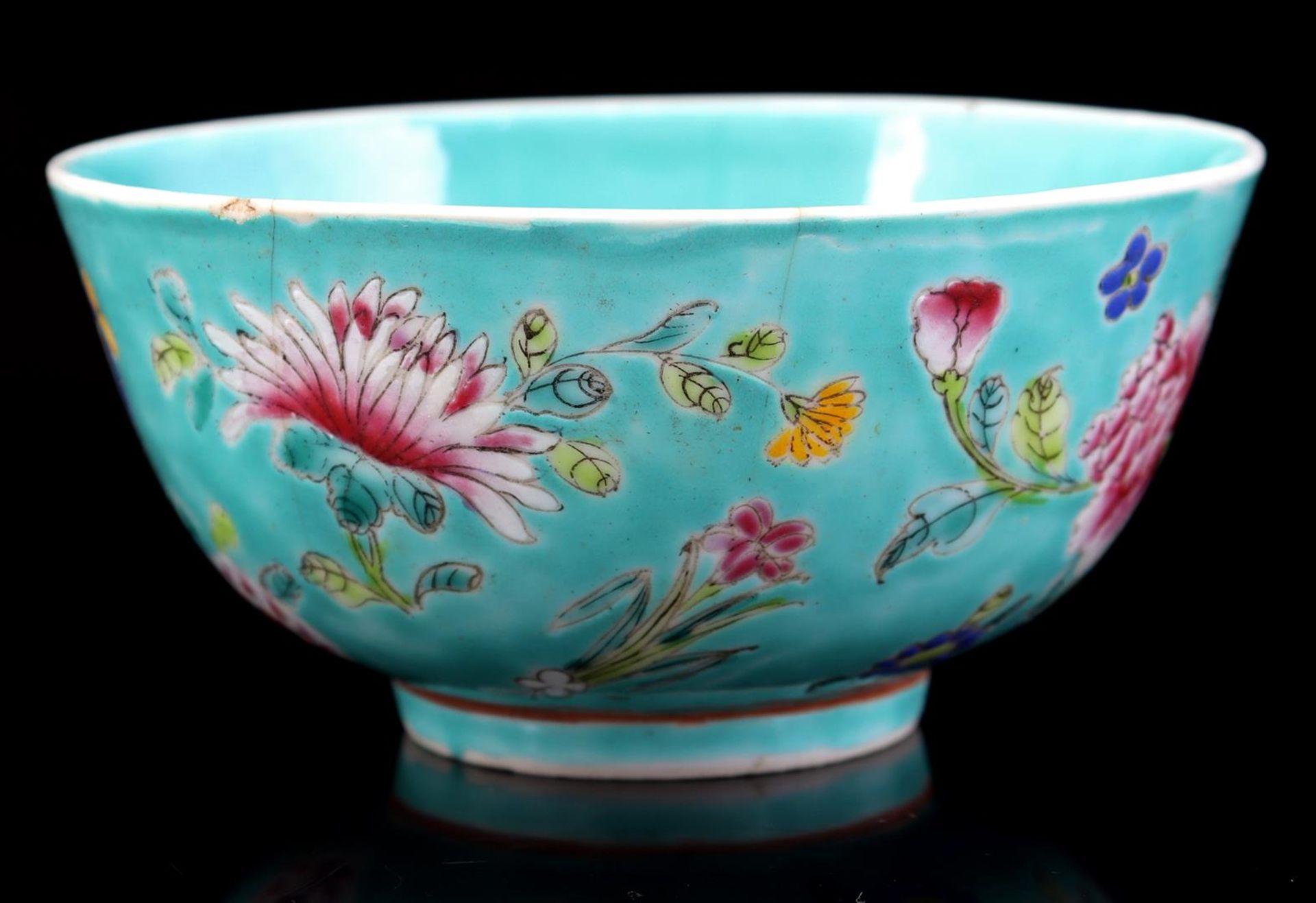 Famille Rose porcelain bowl  - Bild 4 aus 7