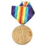 First World War medal: gilt bronze medal