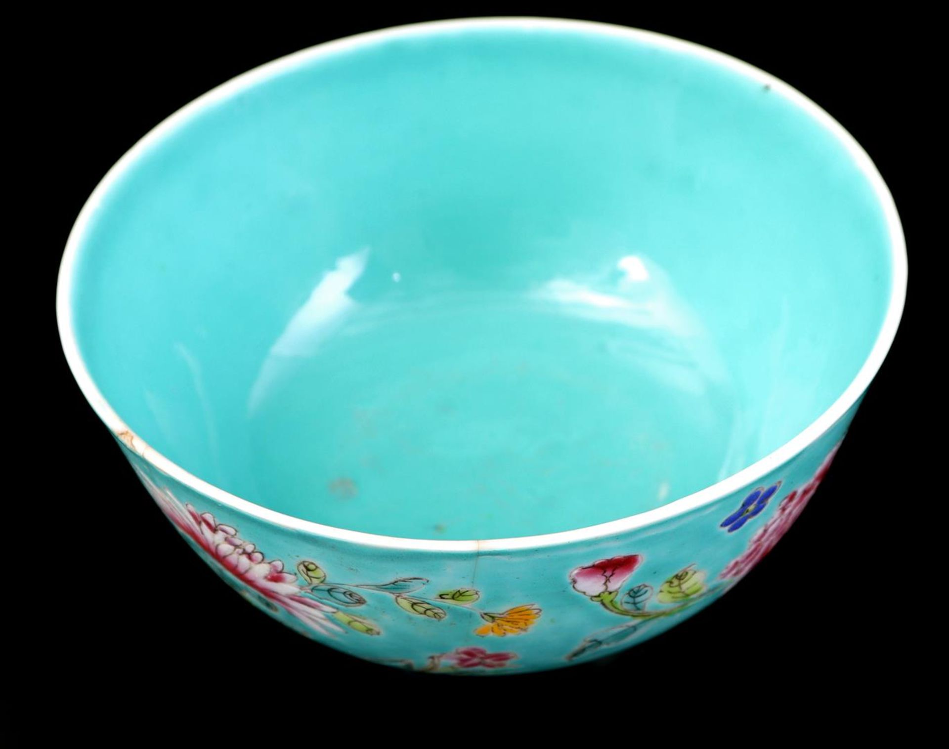 Famille Rose porcelain bowl  - Bild 5 aus 7