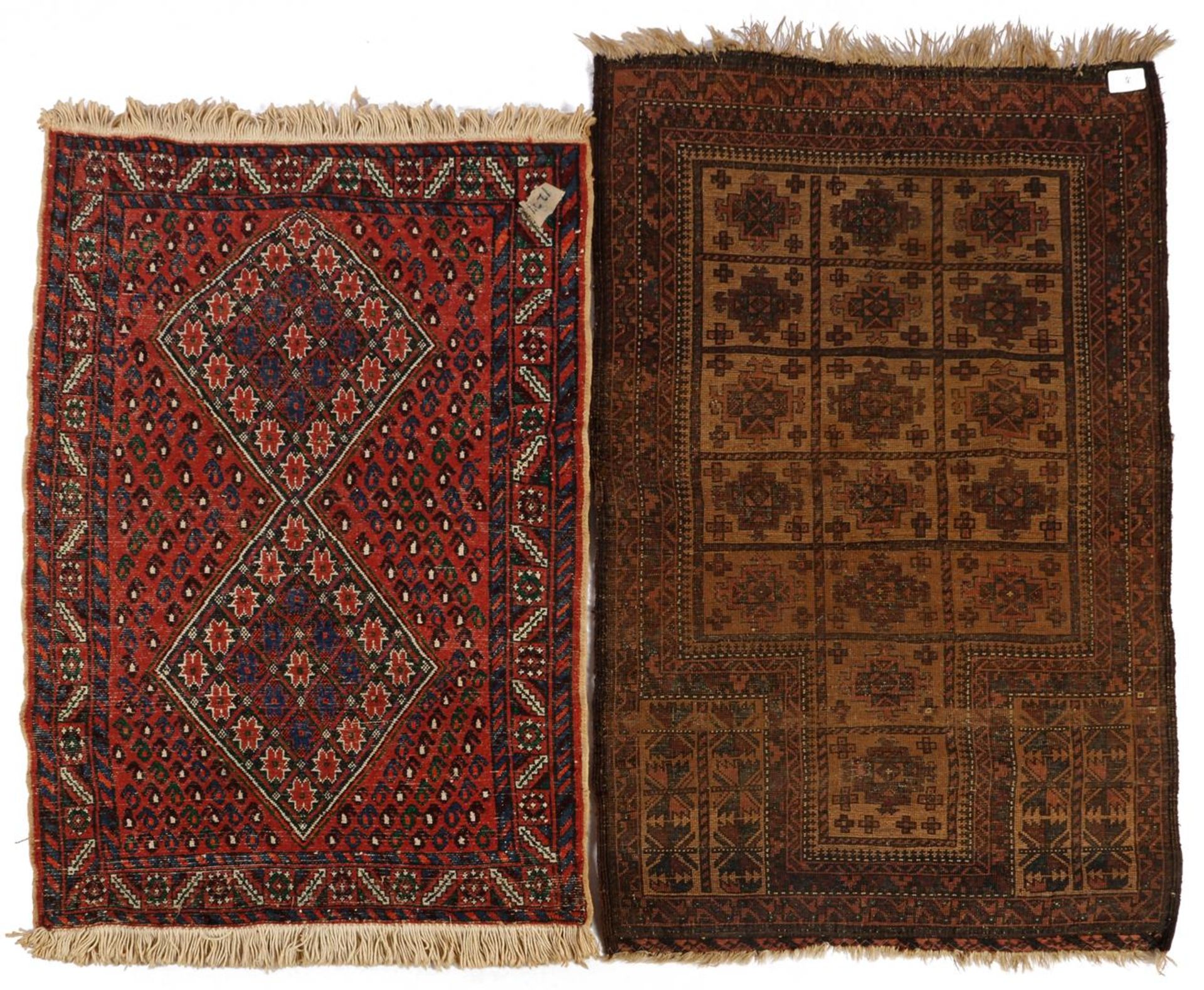 2 wool carpets with oriental decor - Bild 3 aus 3