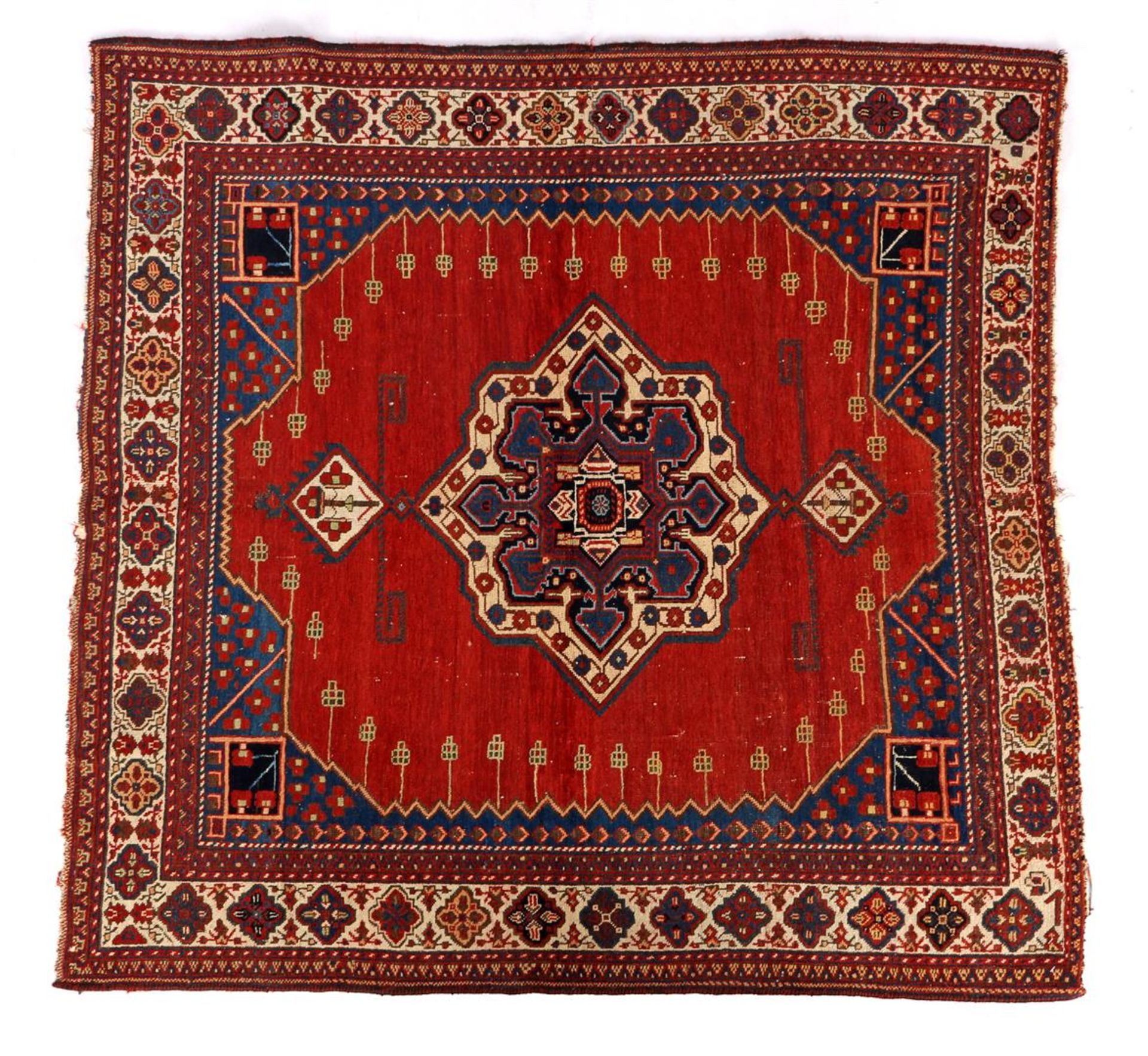 Hand-knotted Oriental carpet, Afshar