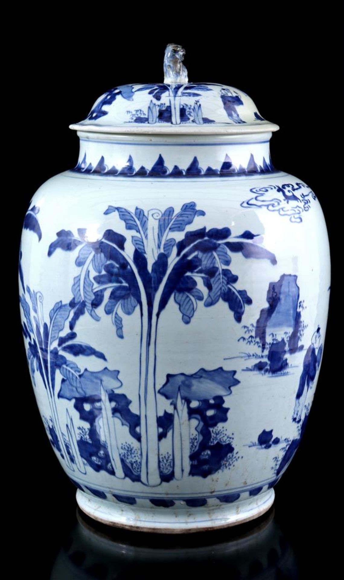 Porcelain vase with lid  - Bild 9 aus 19