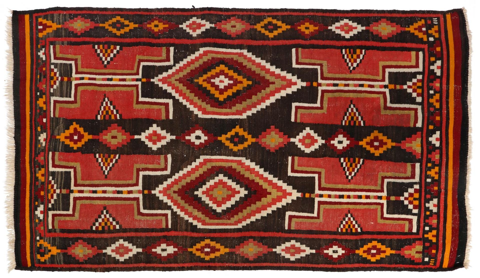 Kilim hand-knotted carpet