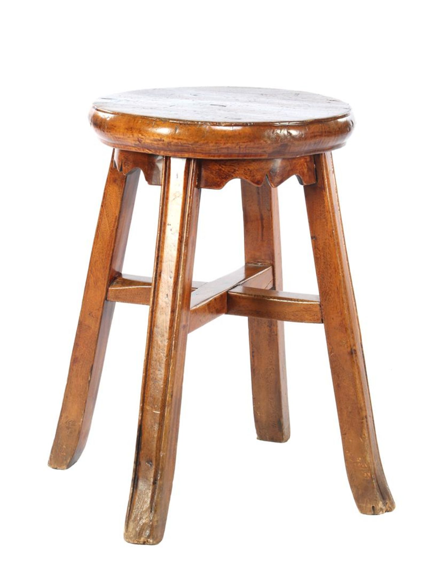 Fruit wood stool