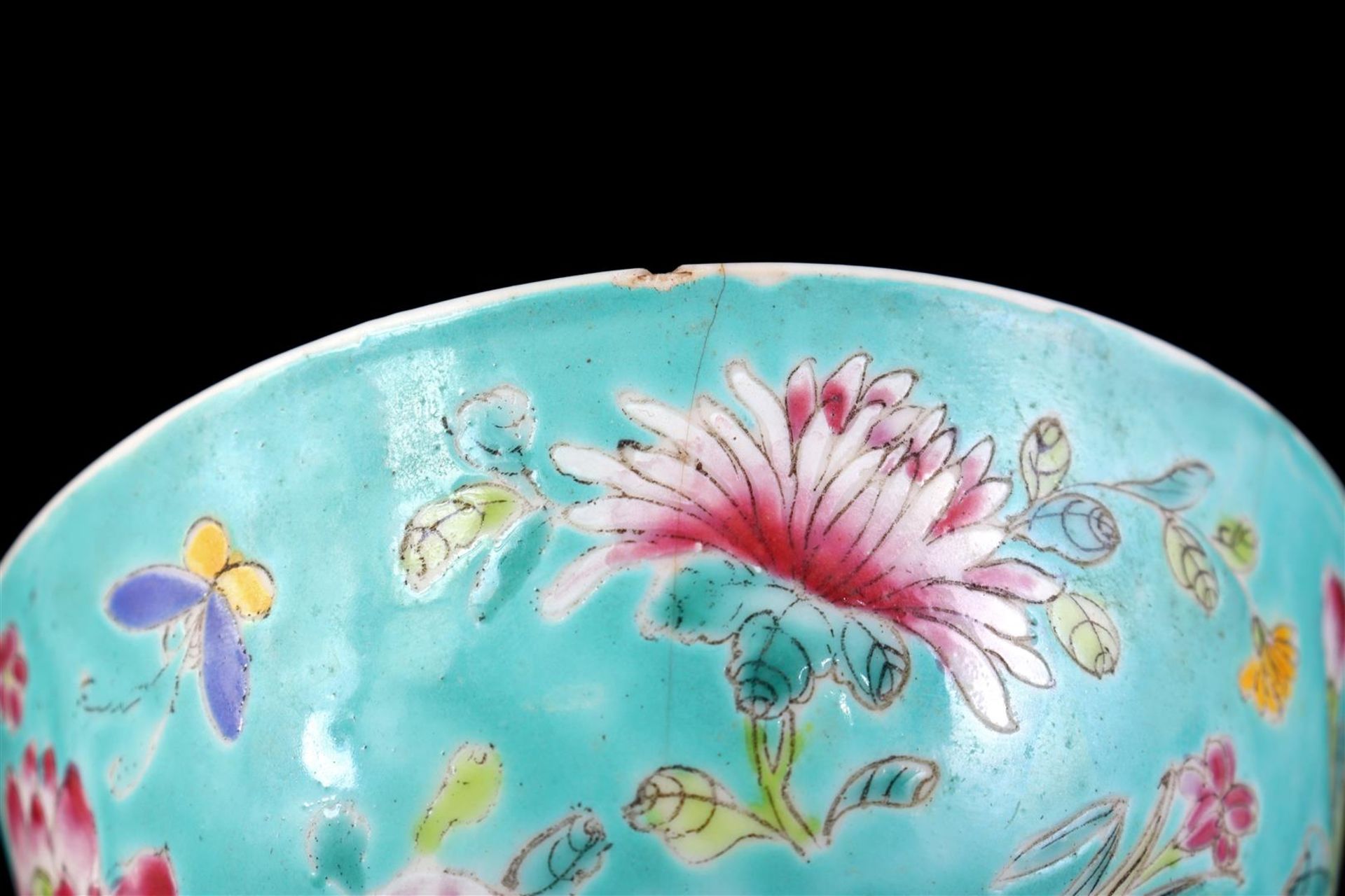 Famille Rose porcelain bowl  - Bild 6 aus 7