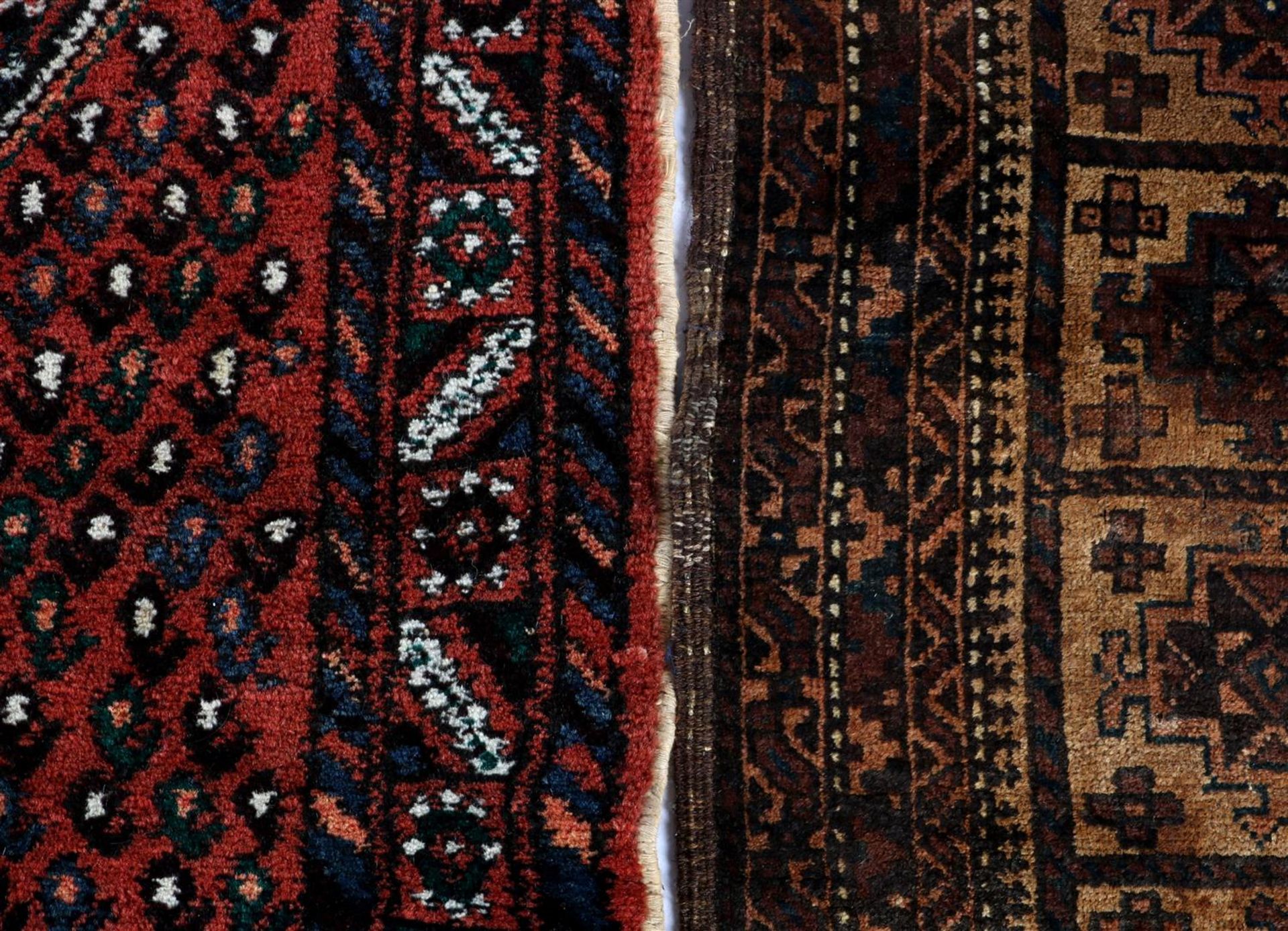 2 wool carpets with oriental decor - Bild 2 aus 3