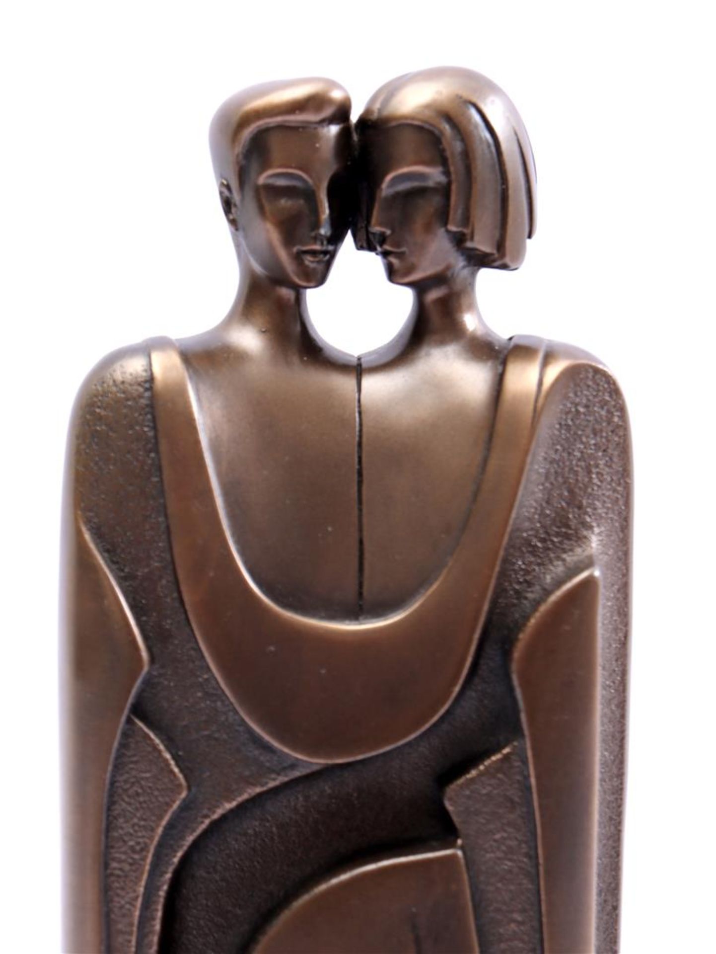 Anonymous, bronze statue of a man and woman  - Bild 3 aus 3