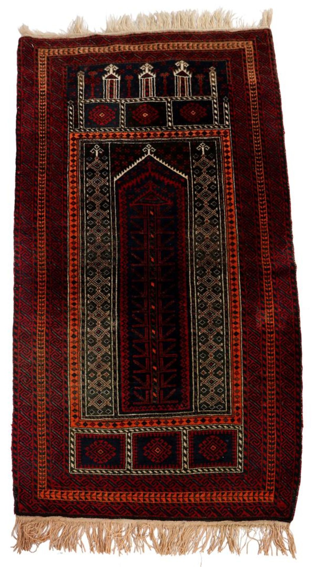 Hand-knotted carpet Belouch