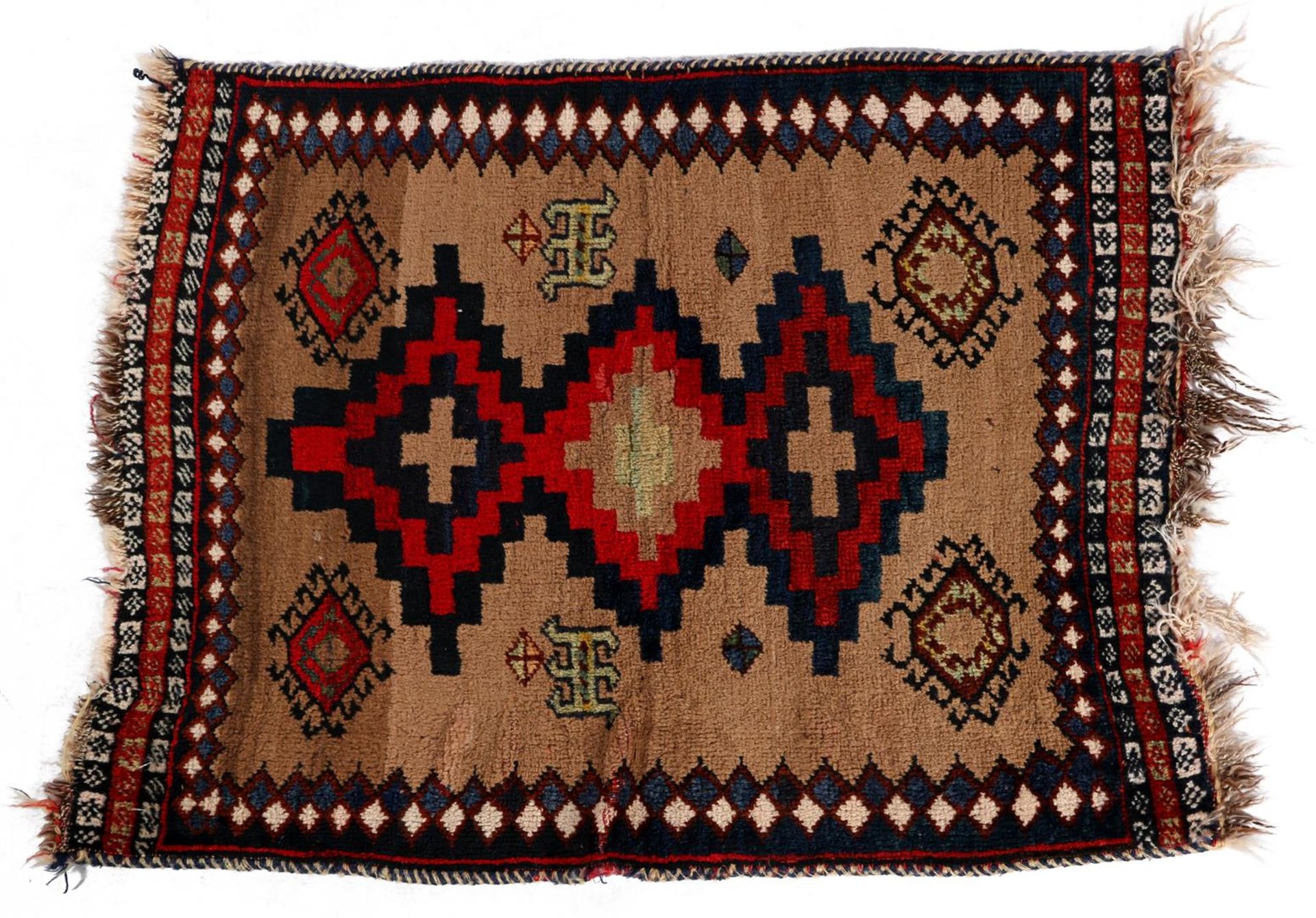 Hand-knotted oriental carpet, Gabbeh Ghashgie