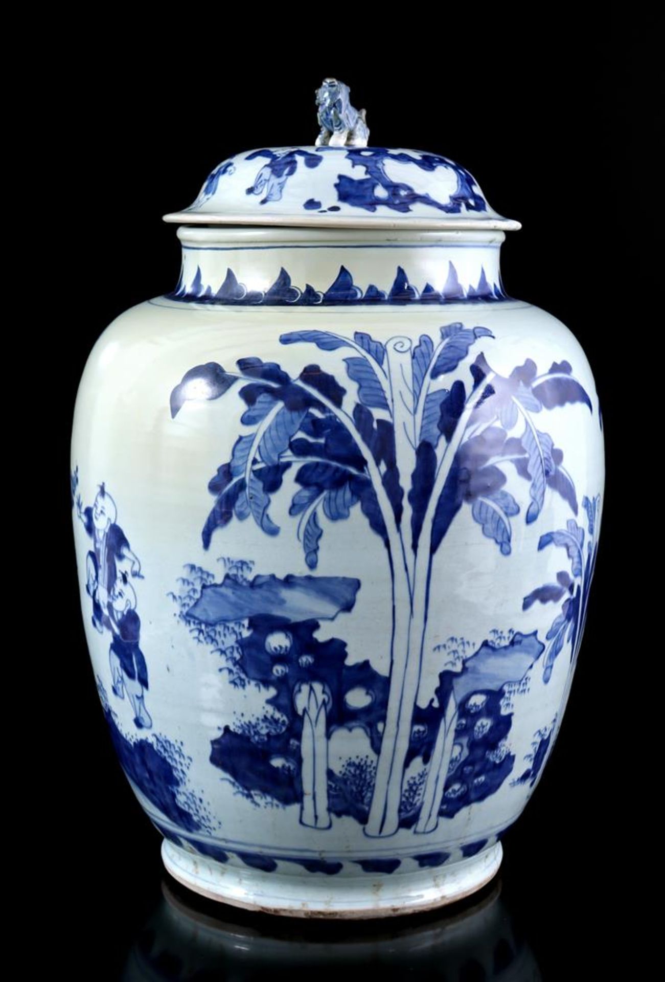 Porcelain vase with lid  - Bild 6 aus 19