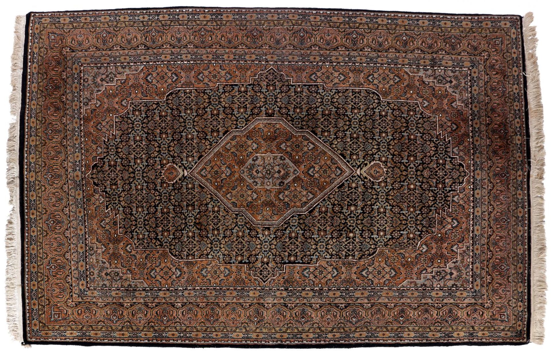 Hand-knotted Oriental carpet