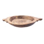 Wooden bowl for food, Sumatra