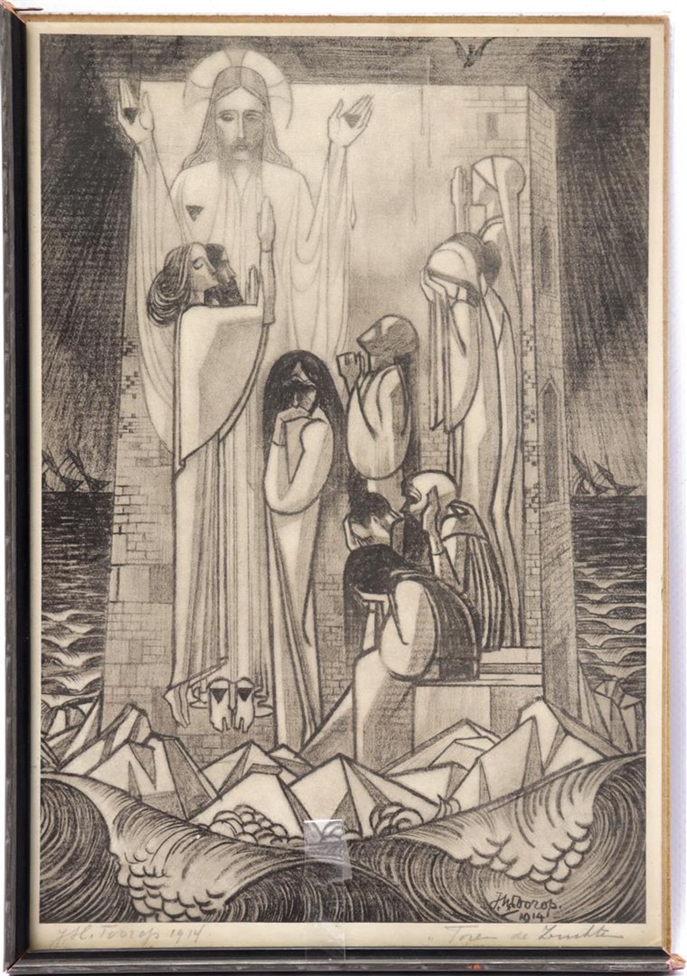 Lithograph after the work of Jan Toorop