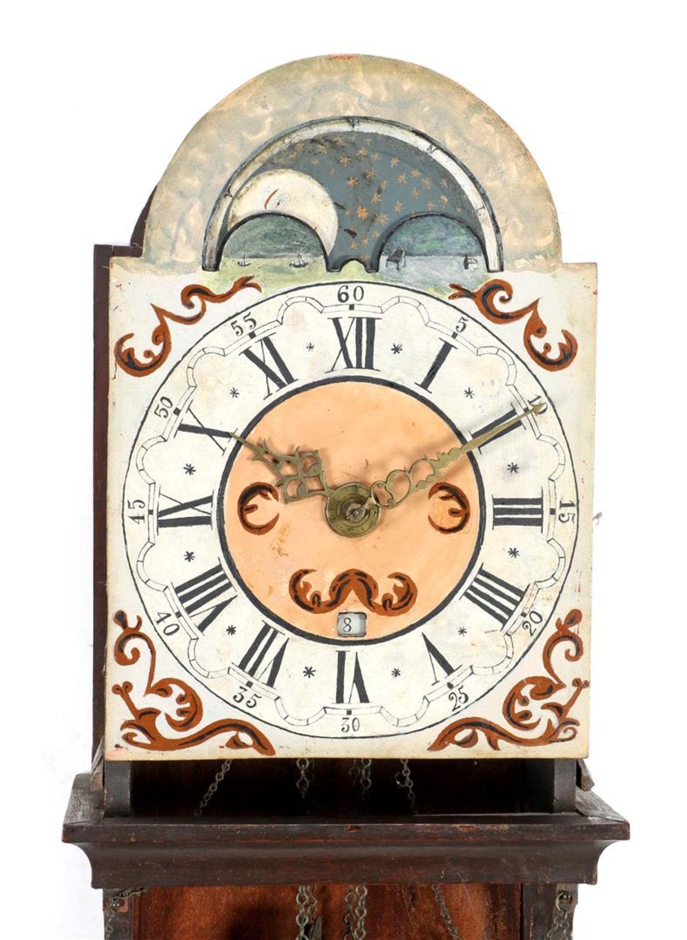 Frisian tail clock with day and moon phase - Bild 2 aus 3