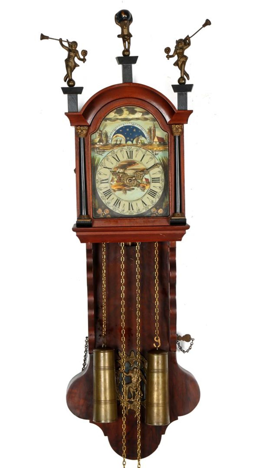 Frisian tail clock after an antique model 