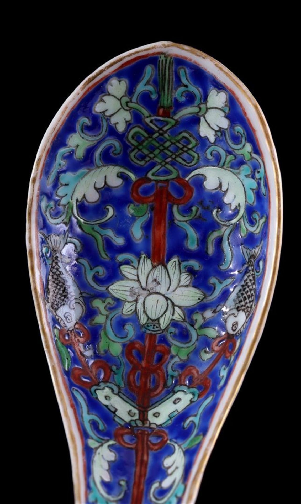 3 porcelain Famille Rose spoons  - Bild 4 aus 6