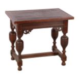 Oak Renaissance style table
