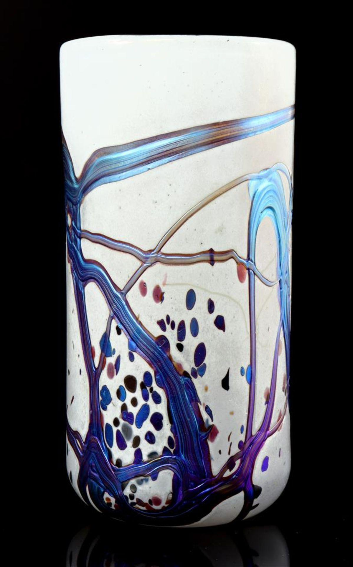 Glass decorative vase