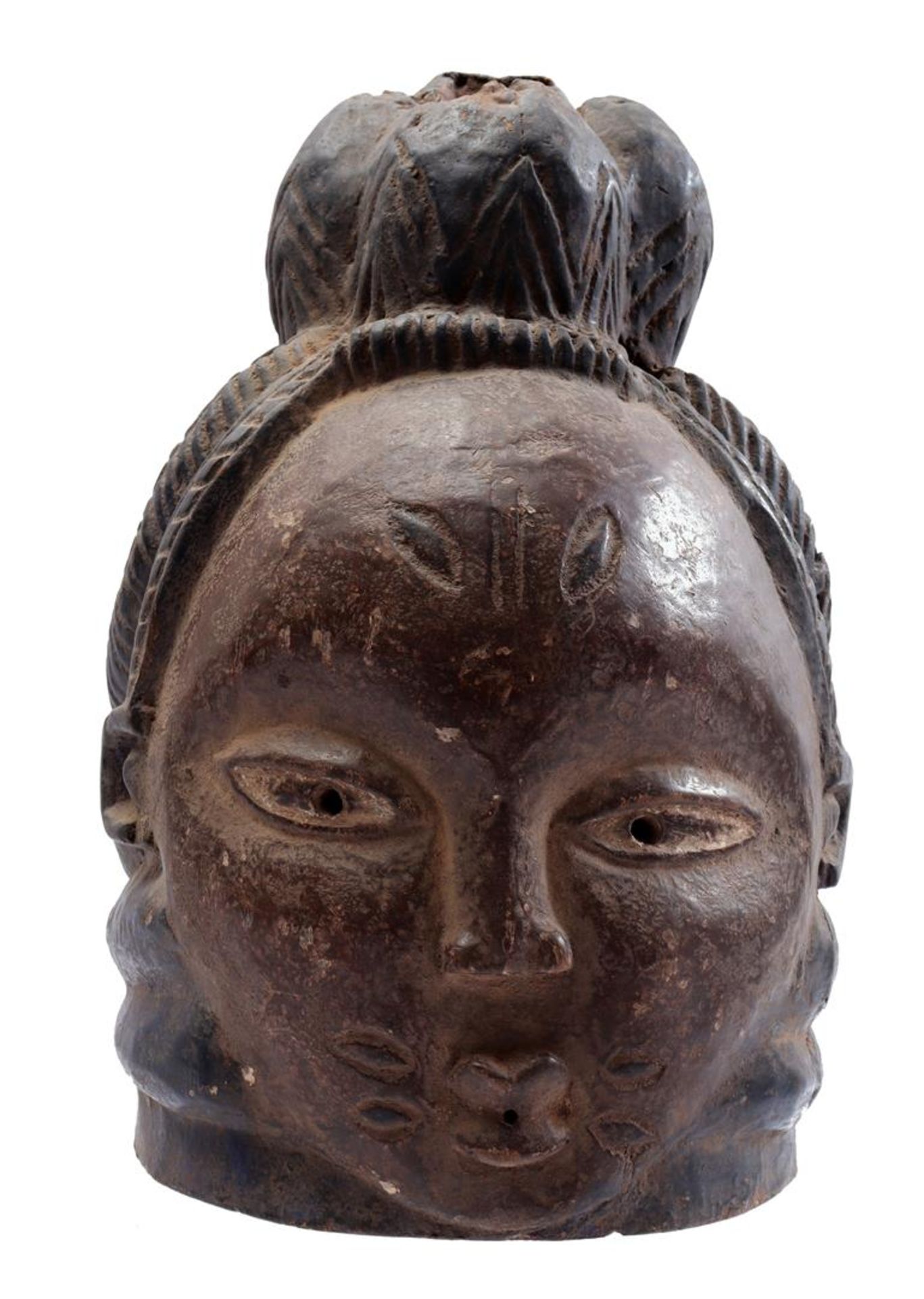 Wooden ceremonial Gelde mask - Image 4 of 5