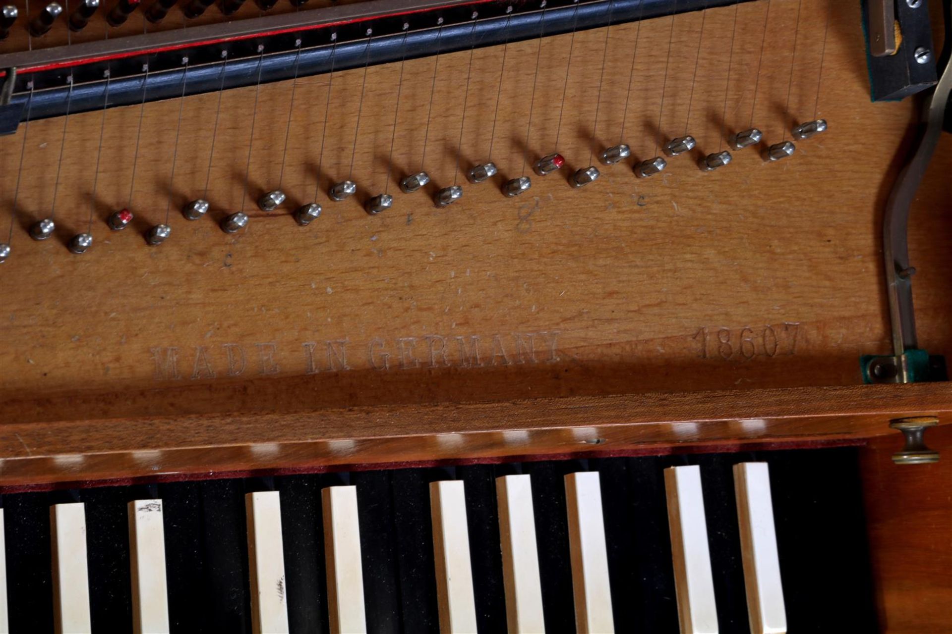 Johann Christoph Neupert harpsichord Telemann - Image 3 of 4