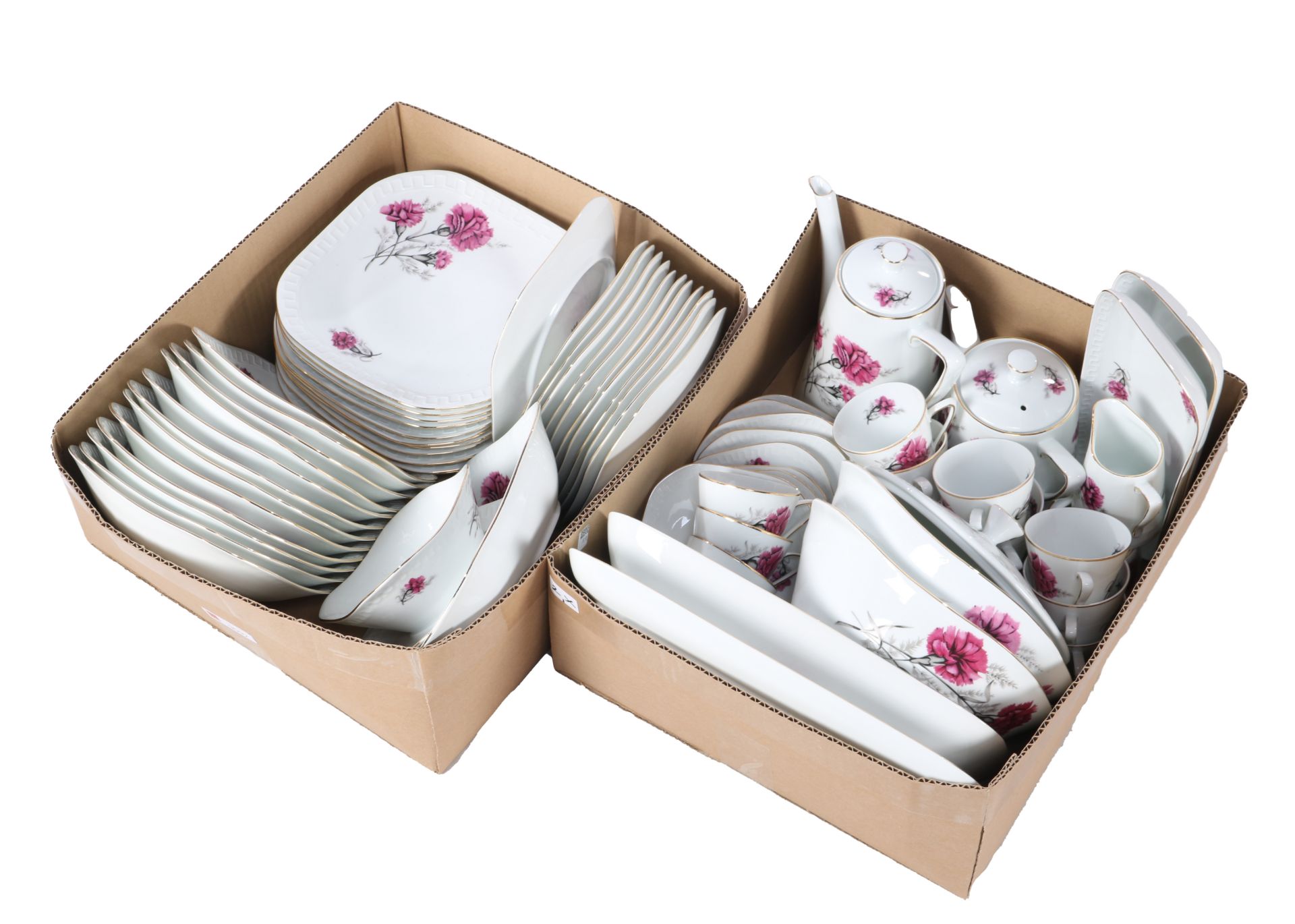 2 boxes Wawel Poland porcelain