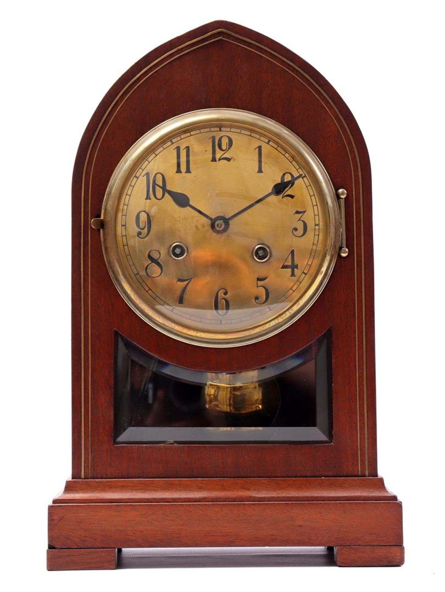 Gustav Becker Art Deco table clock 