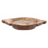 Wooden bowl for food, Sumatra