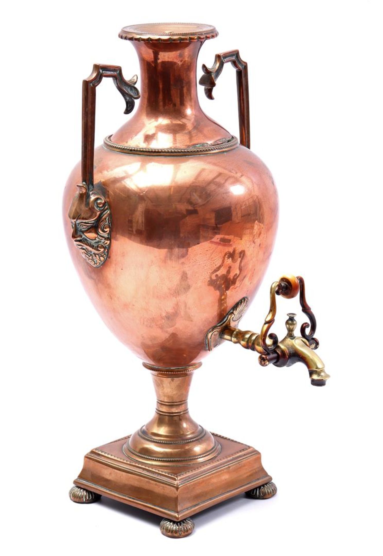 Copper tap jug