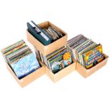4 boxes with LPs etc