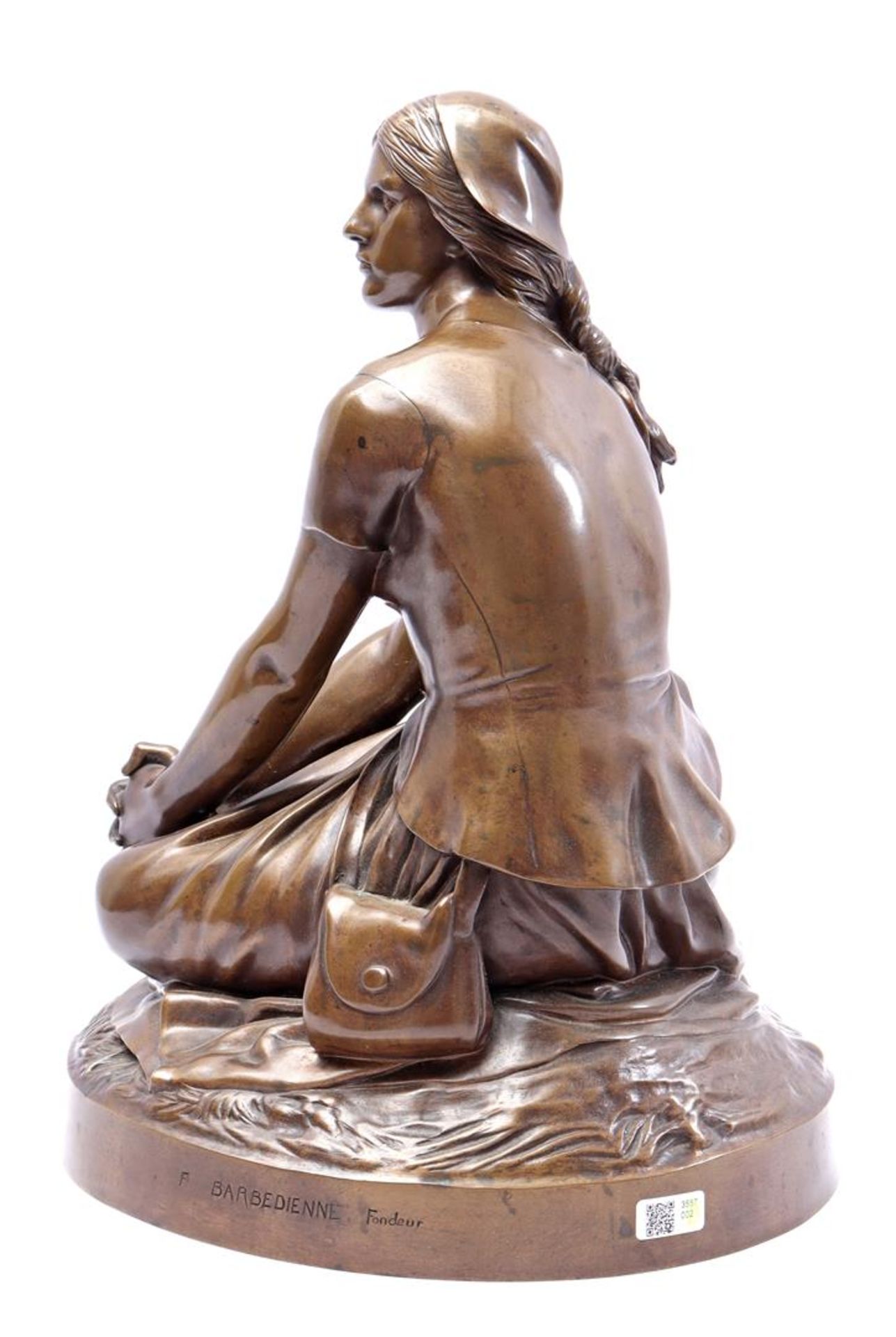 Bronze statue - Bild 2 aus 2