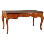 Walnut Rococo style desk