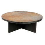 Round coffee table