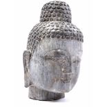 Stone Buddha head