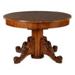 Column leg table