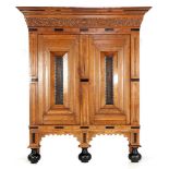 Oak Renaissance cabinet