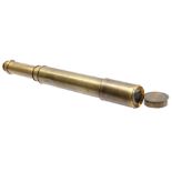 Brass telescope