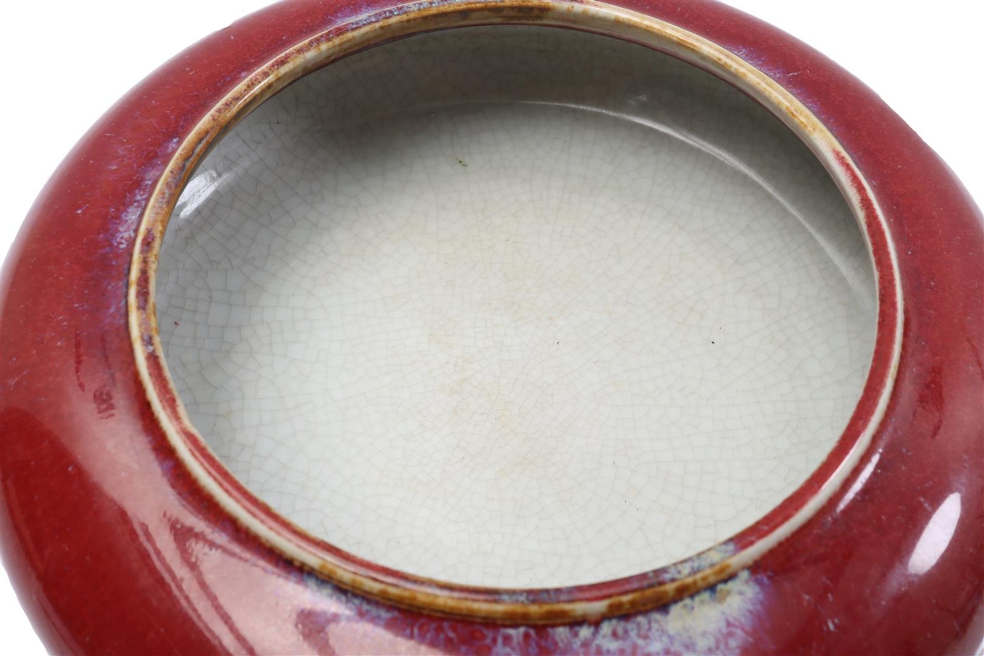 Sang de Boeuf porcelain dish - Image 2 of 3