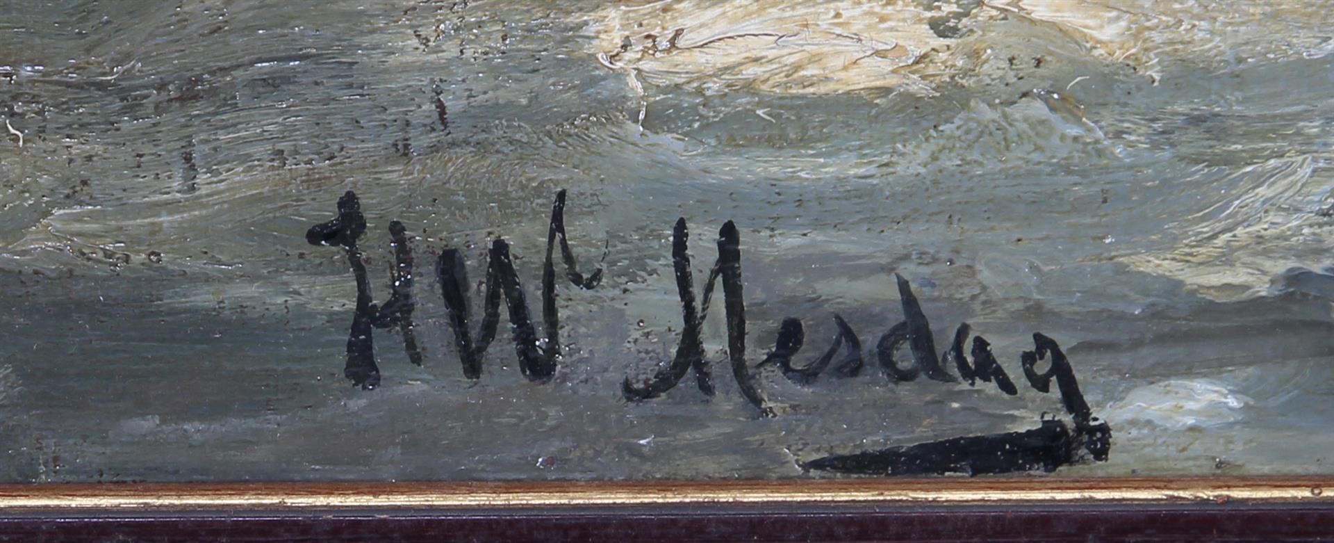 With signature H W Mesdag - Bild 3 aus 7