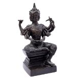 Bronze statue Brahma