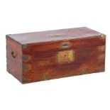 Teak colonial chest