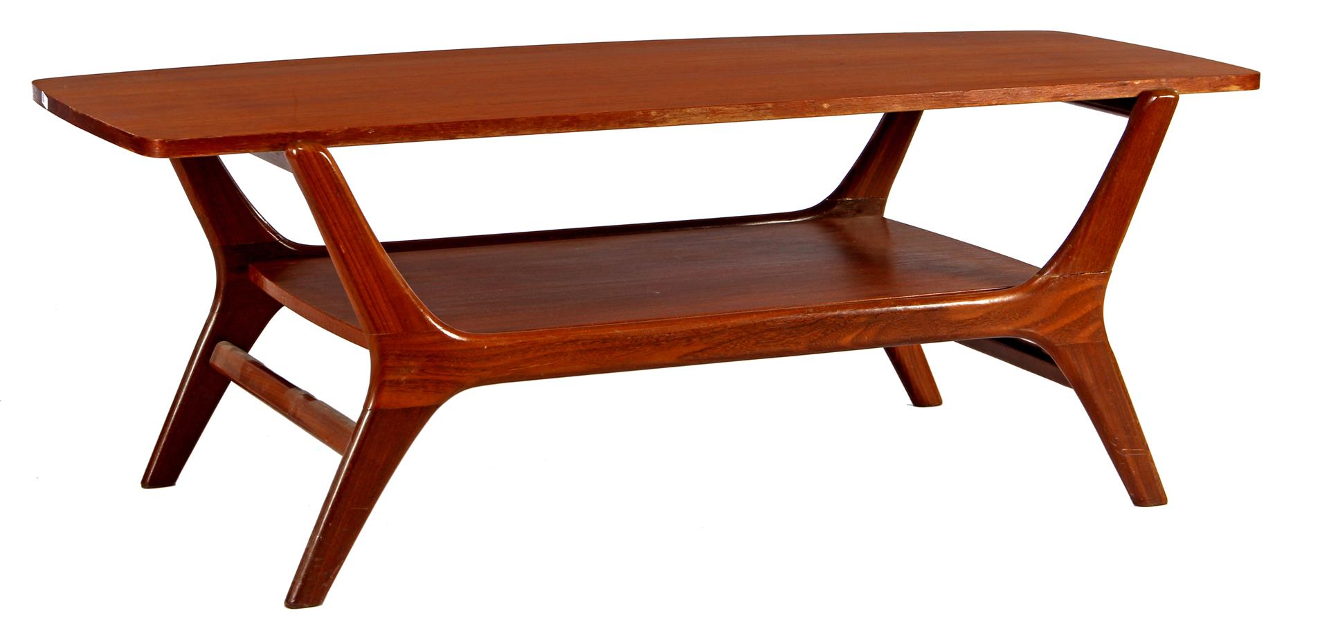 Teak coffee table